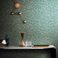 Anthology Coral Wallpaper - Amethyst/Gilver - Harlequin - EANV111870
