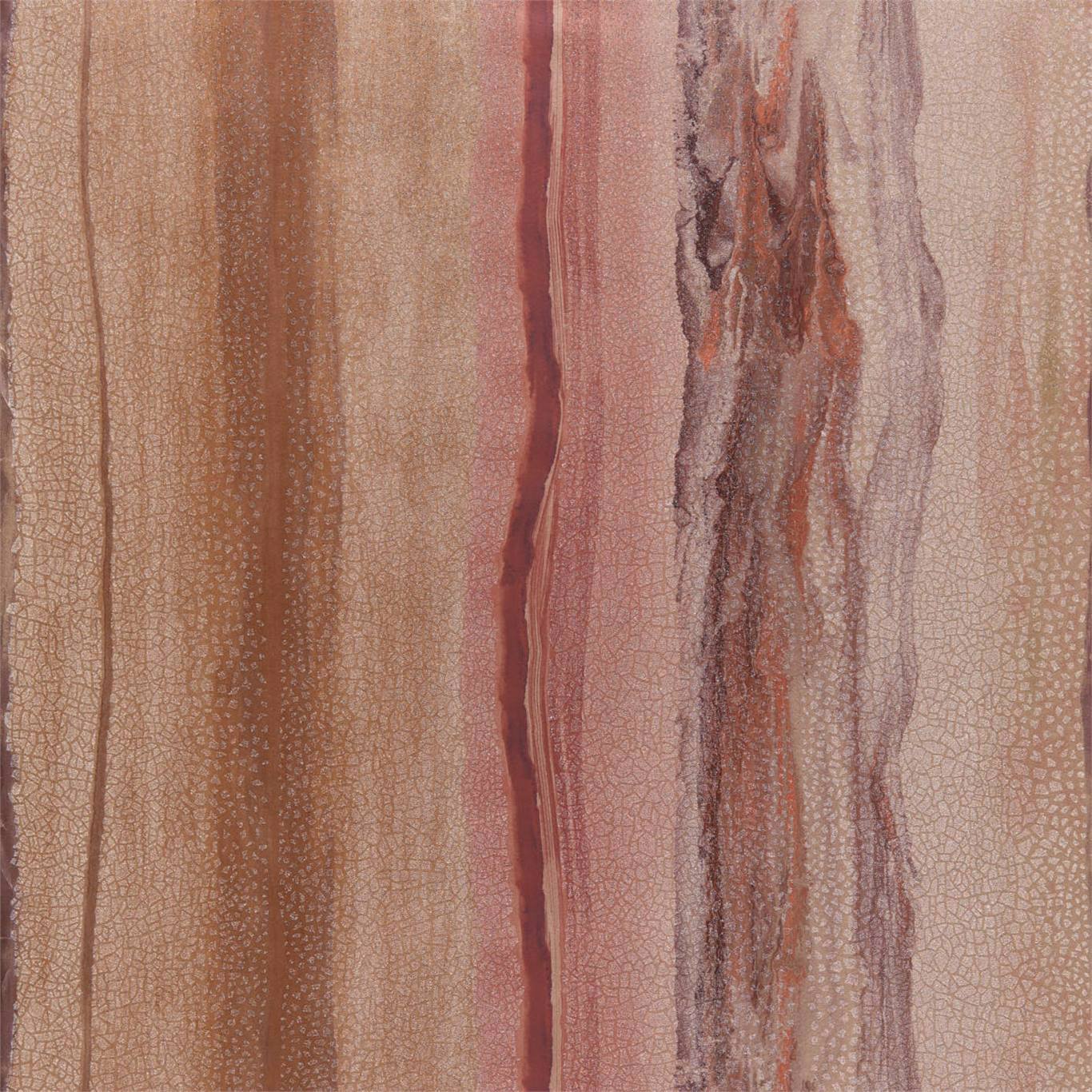 Anthology Vitruvius Wallpaper - Copper / Ruby - Harlequin - EVIW112062