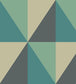 Apex Grand Wallpaper - Viridian, Petrol & Ink - 105/10045 - Cole & Son - Premier Wallcovering