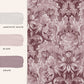 Apolline Wallpaper - Pale Blackberry - Laura Ashley - 121085 - Premier Wallcovering
