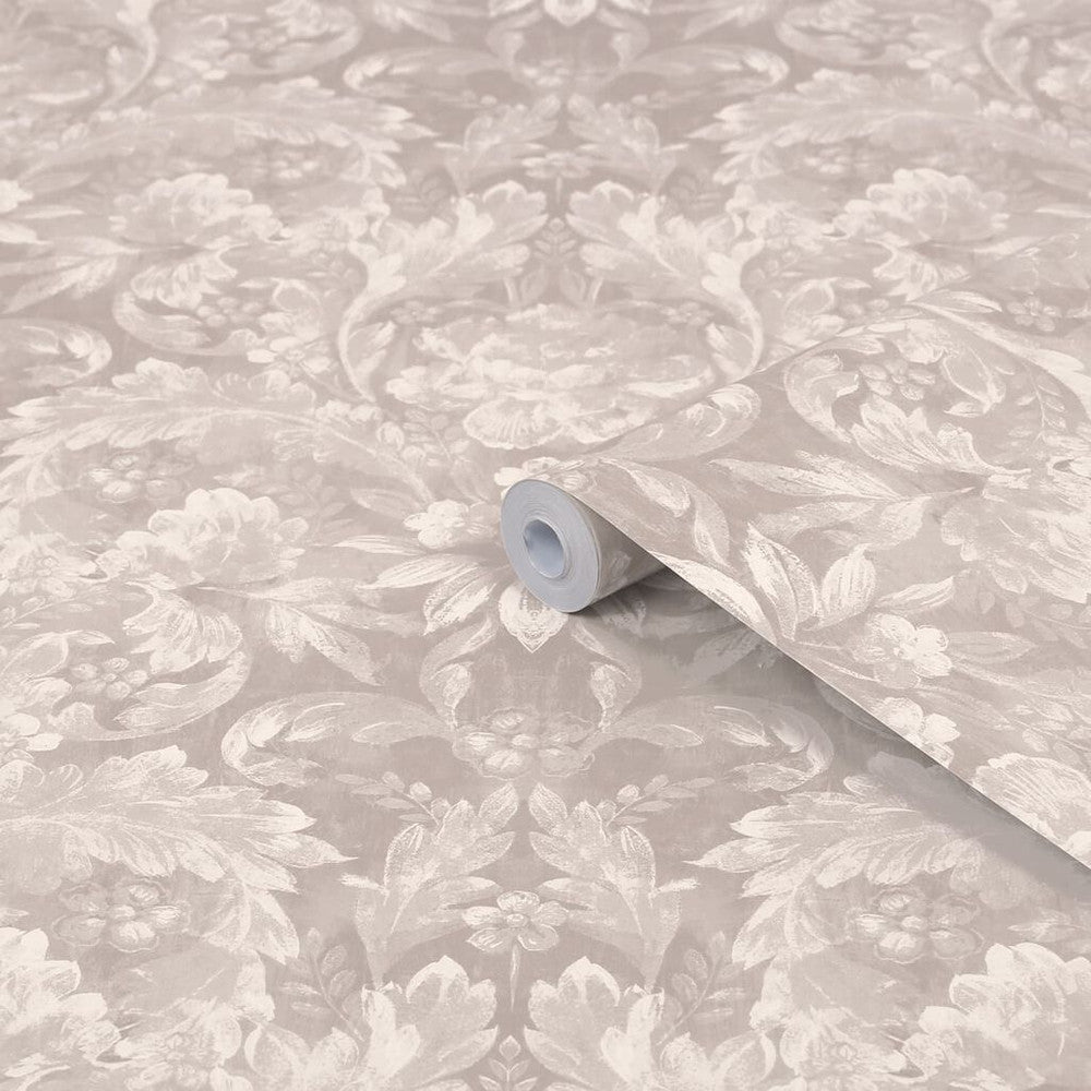 Apolline Wallpaper - Dove Grey - Laura Ashley - 119843 - Premier Wallcovering