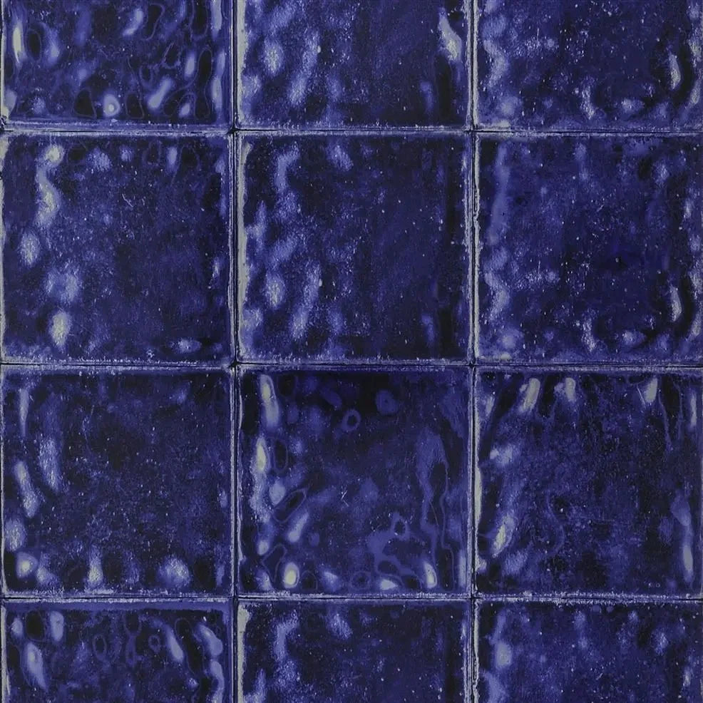 Aquarelle Wallpaper - Cobalt - PDG646/01 - Designers Guild