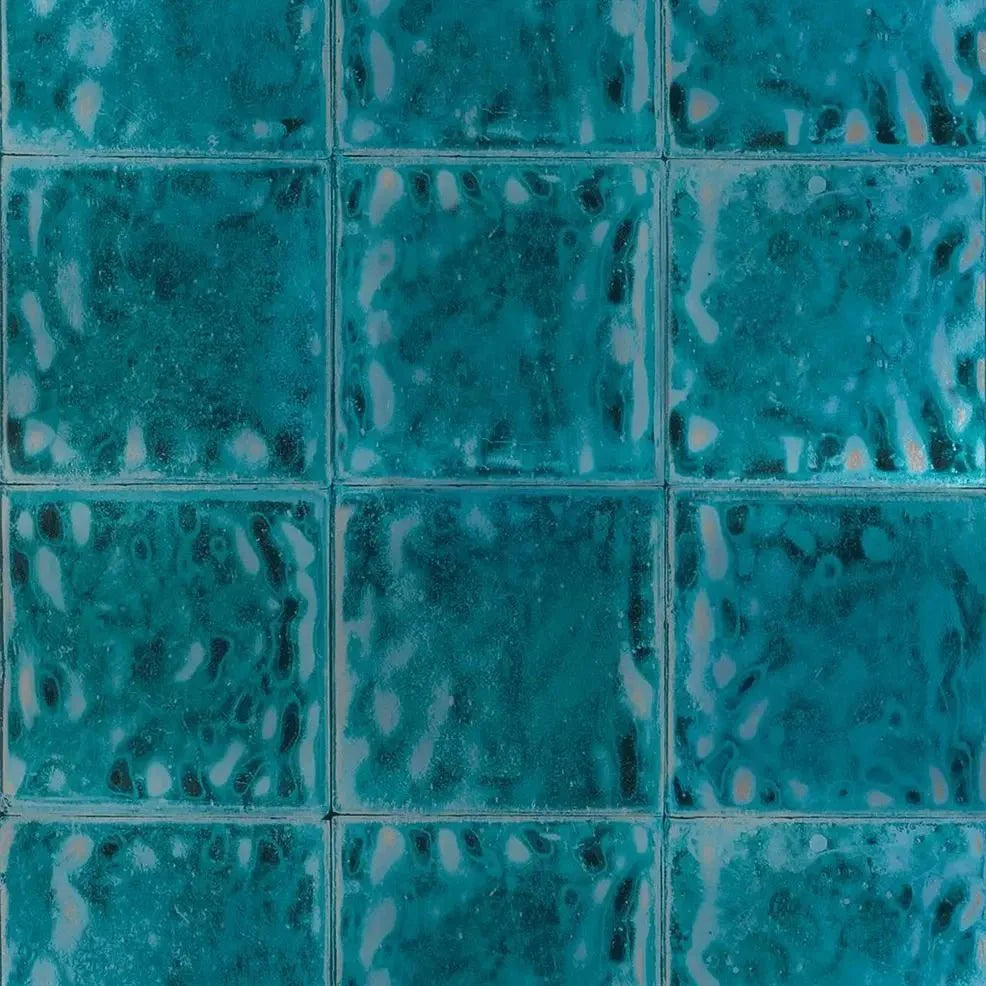 Aquarelle Wallpaper - Turquoise - PDG646/02 - Designers Guild