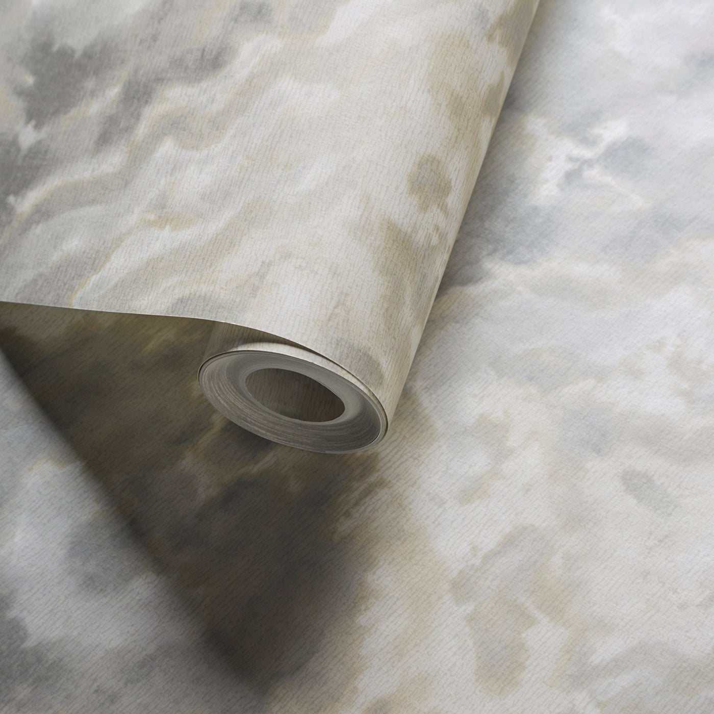 Aqueous Wallpaper - Natural - Clarke & Clarke - W0147/03 - Premier Wallcovering