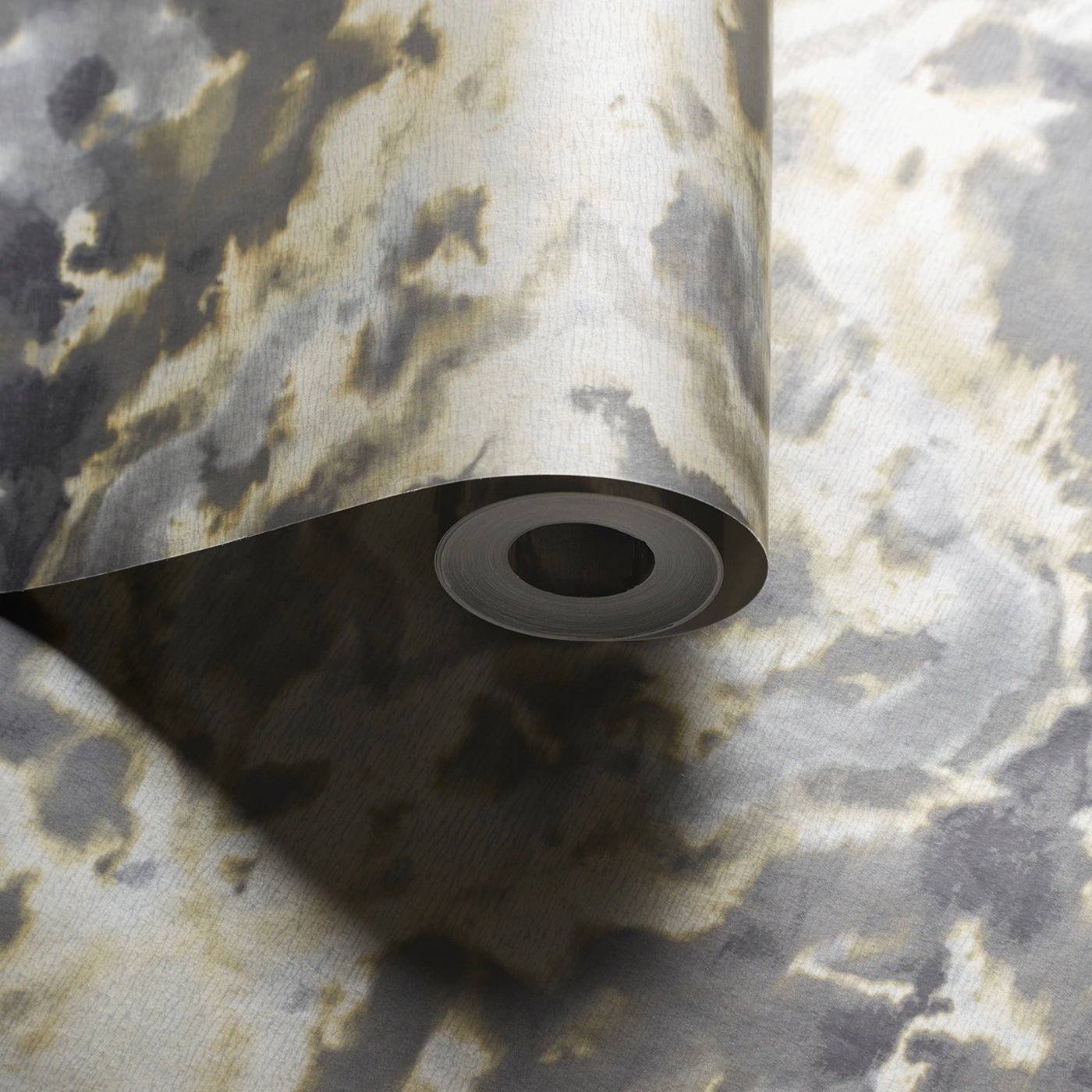 Aqueous Wallpaper - Charcoal - Clarke & Clarke - W0147/01 - Premier Wallcovering