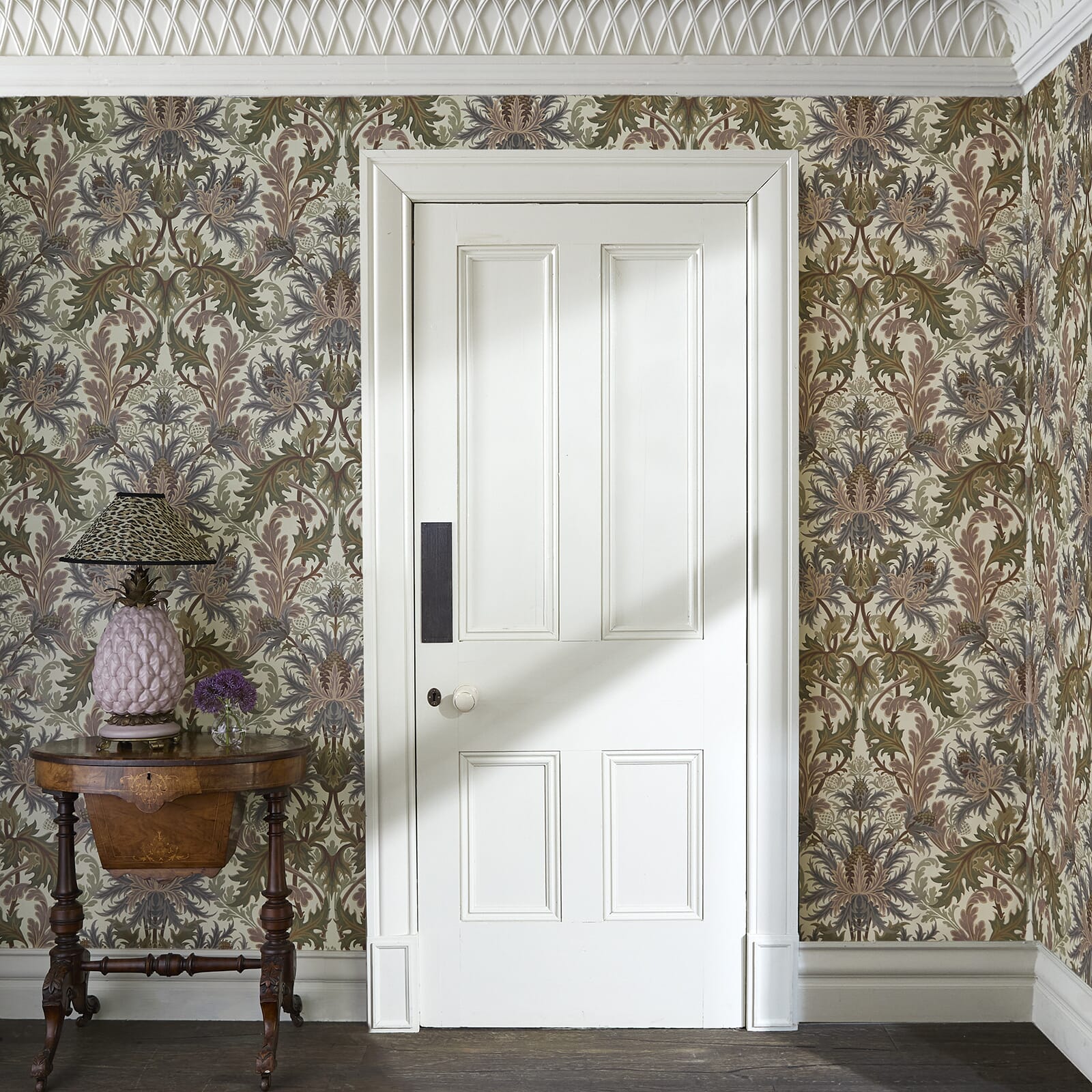 Aquifolia Wallpaper - Ecru - House of Hackney - 1-WA-AQF-DI-ECR-XXX