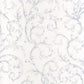 Arabesque Fontainebleau Wallpaper - Blue - Casadeco - 81536101 - Premier Wallcovering