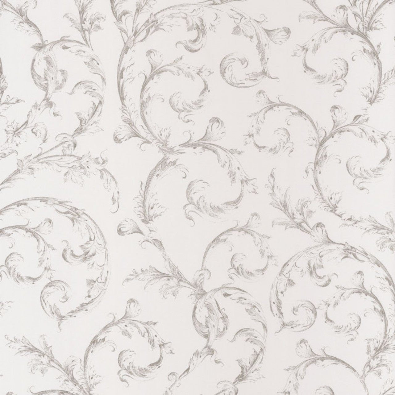 Arabesque Fontainebleau Wallpaper - Taupe - Casadeco - 81531203 - Premier Wallcovering