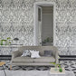 Arabesque Wallpaper - Graphite - PDG1029/02 - Designers Guild