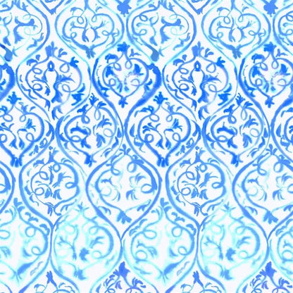 Arabesque Wallpaper - Cobalt - PDG1029/01 - Designers Guild