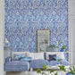 Arabesque Wallpaper - Cobalt - PDG1029/01 - Designers Guild