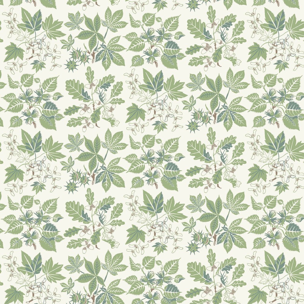 Arboretum Wallpaper - Green - Boråstapeter - 5832 - Premier Wallcovering