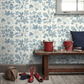 Arboretum Wallpaper - Blue - Boråstapeter - 5834 - Premier Wallcovering