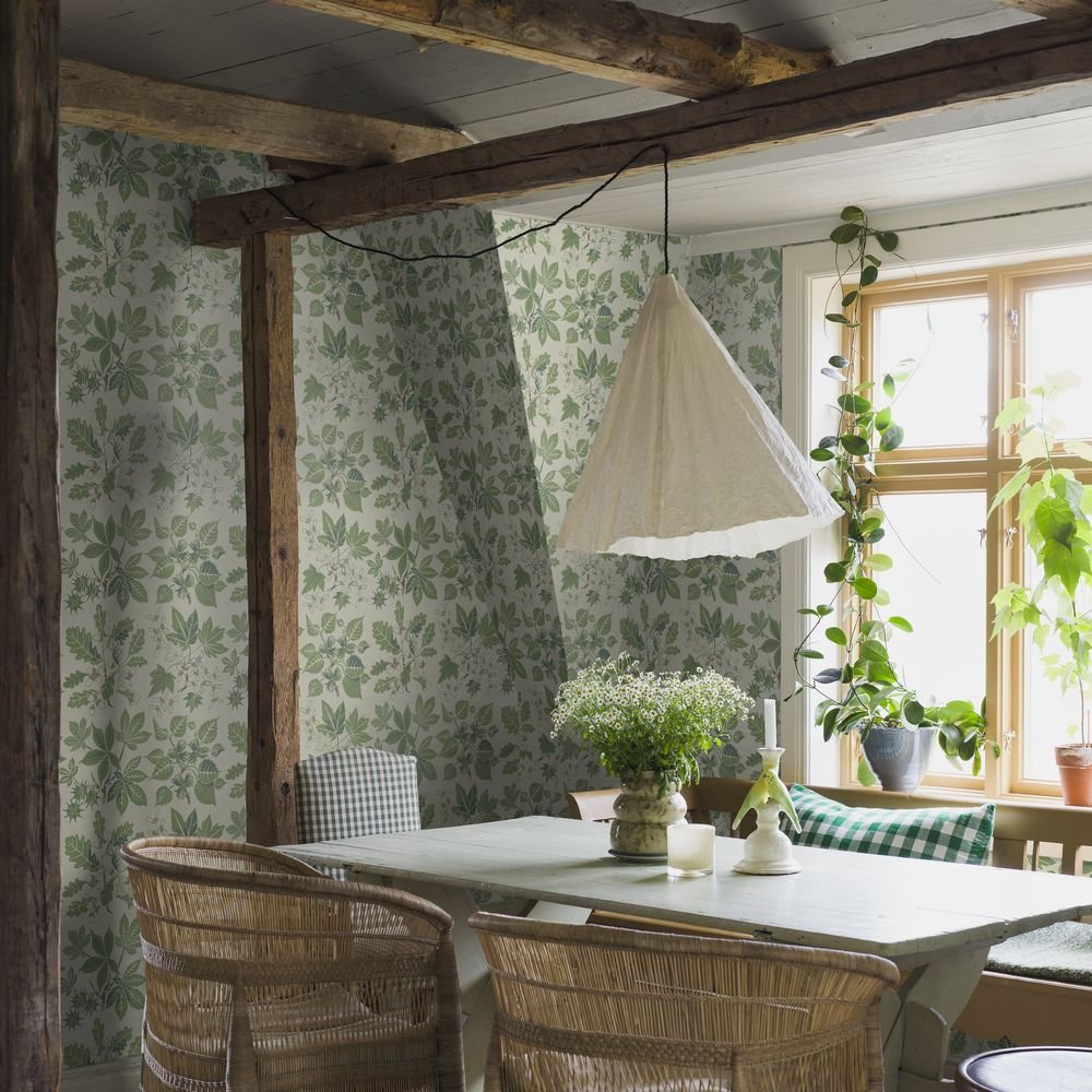 Arboretum Wallpaper - Green - Boråstapeter - 5832 - Premier Wallcovering