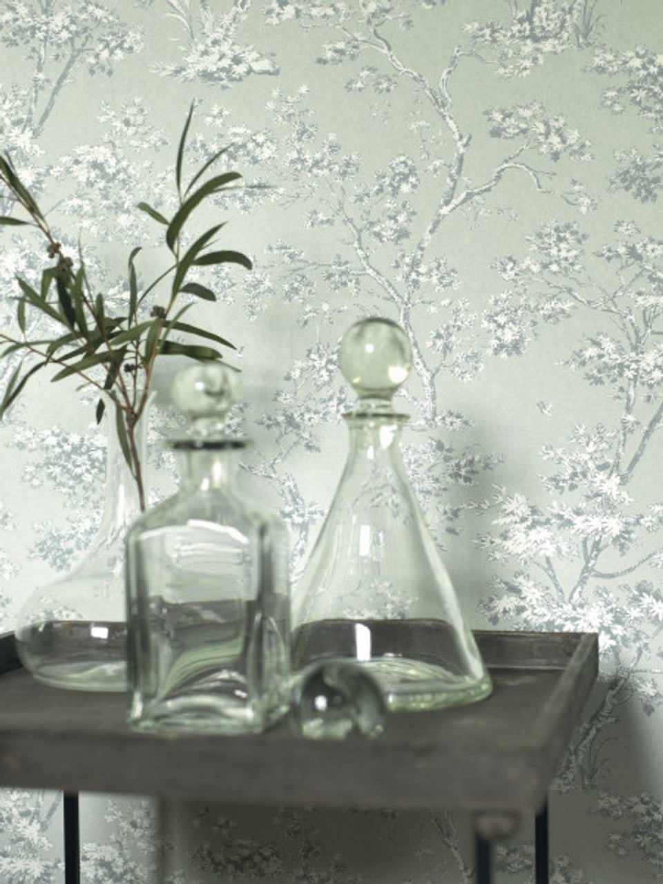 Arbre Fontainebleau Wallpaper - Black - Casadeco - 81525205 - Premier Wallcovering