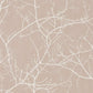 Arbre Riverside Wallpaper - Rose Nude - Casadeco - 16964198 - Premier Wallcovering