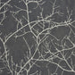 Arbre Riverside Wallpaper - Dark Grey - Casadeco - 16969901 - Premier Wallcovering