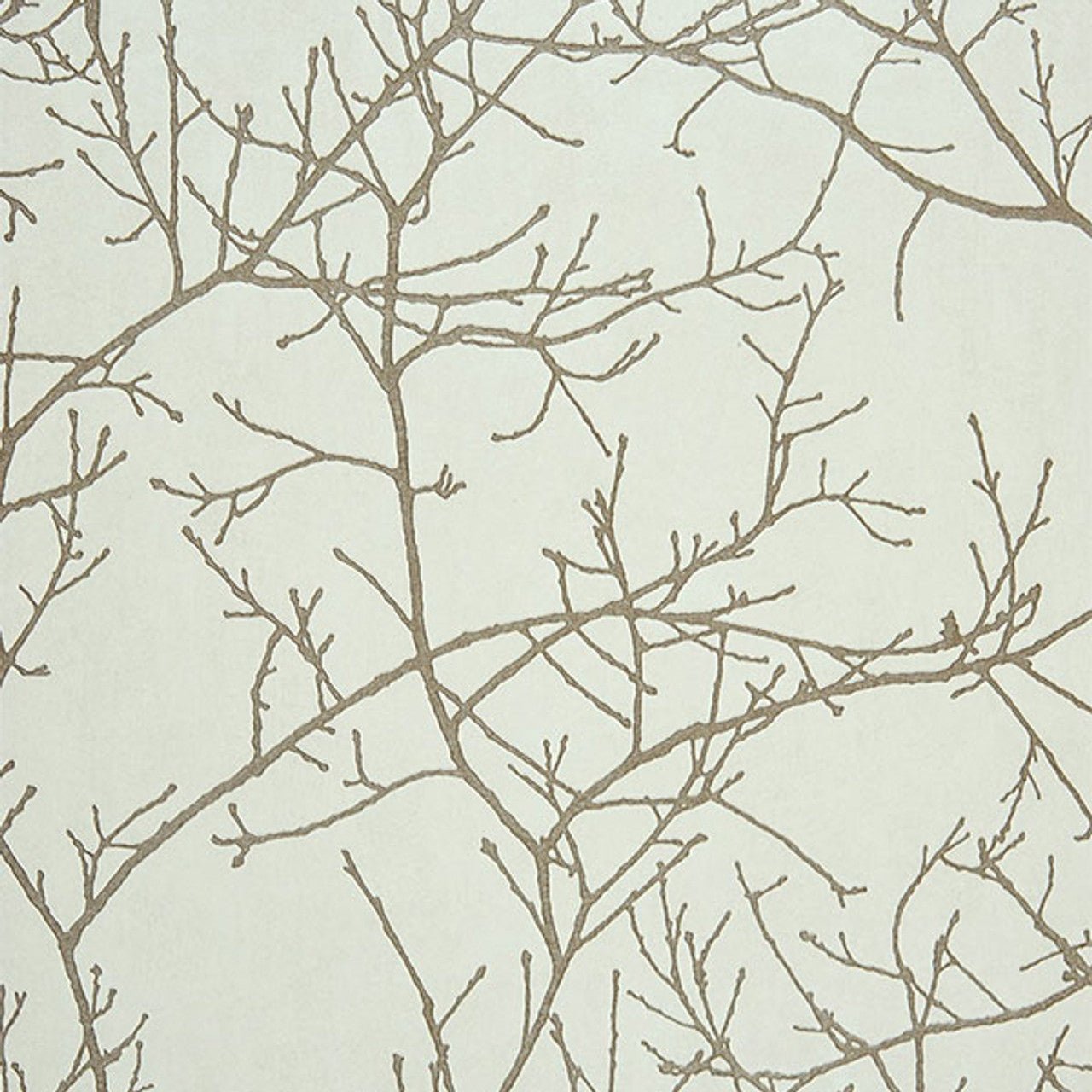 Arbre Riverside Wallpaper - Creamy - Casadeco - 16961529 - Premier Wallcovering