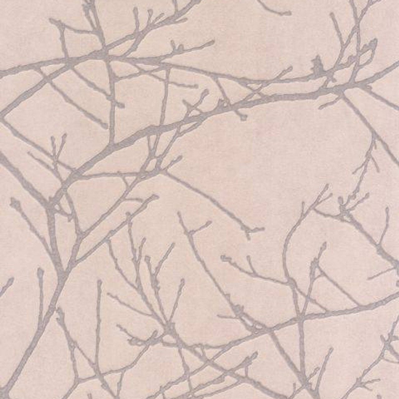 Arbre Riverside Wallpaper - Dusky Rose - Casadeco - 16964117 - Premier Wallcovering