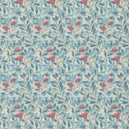 Arbutus Wallpaper - Woad/Russet - 214718 - Morris & Co - Premier Wallcovering