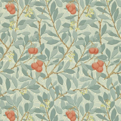 Arbutus Wallpaper - Blue/Pink - DJA1A7102 - Morris & Co - Premier Wallcovering