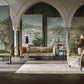 Arcadian Thames Wallpaper - Mineral - Zoffany - ZATW313040 - Morris Wallpaper
