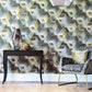 Arccos Wallpaper - Ochre/Steel - Harlequin - HMWF111971