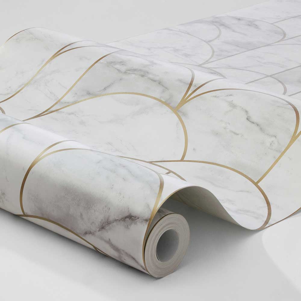 Arch Wallpaper - Grey - Boråstapeter - 4750 - Premier Wallcovering