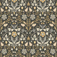 Archibald Arts and Crafts Wallpaper - Noir/camel - Casadeco - 86339412 - Premier Wallcovering