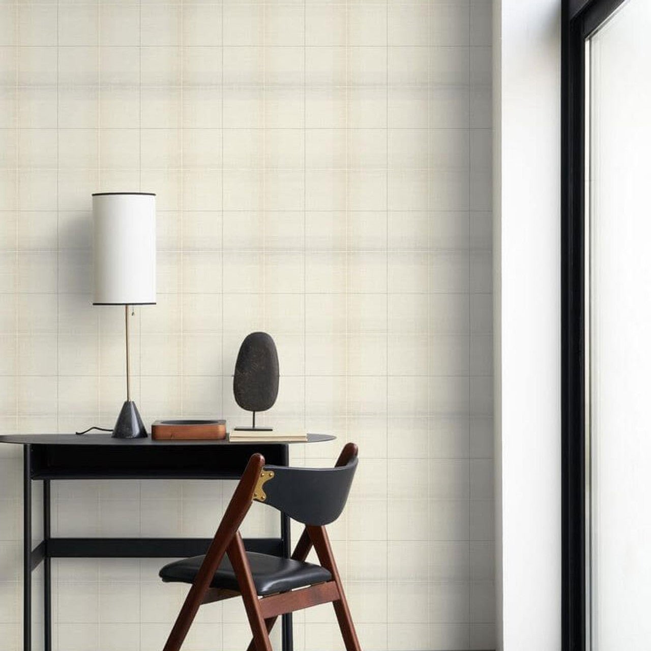 Archie Carnaby Street Wallpaper - Gris Duvet - Casadeco - 200527398 - Premier Wallcovering