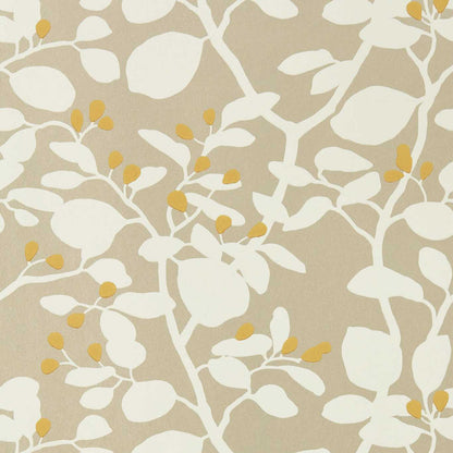 Ardisia Wallpaper - Soft Focus/Oyster/Gold - Harlequin - HTEW112773