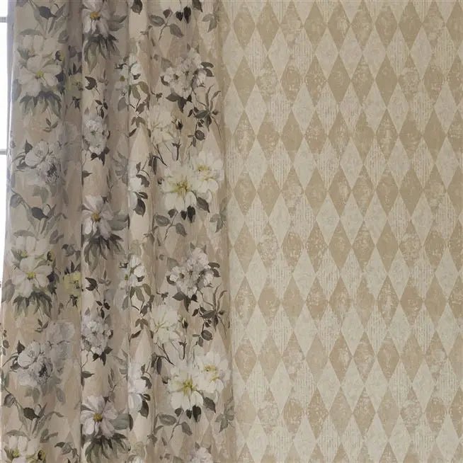 Arlecchino Wallpaper - Linen - PDG1090/03 - Designers Guild