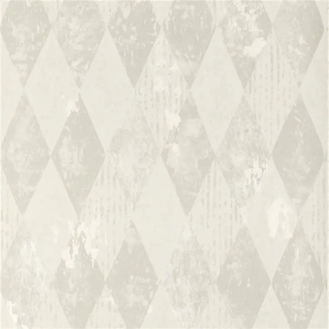 Arlecchino Wallpaper - Ivory - PDG1090/01 - Designers Guild