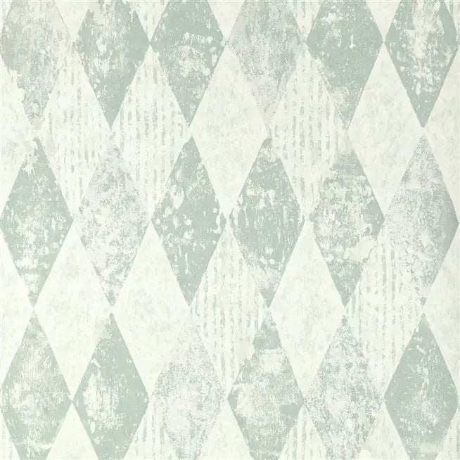 Arlecchino Wallpaper - Eau de Nil - PDG1090/05 - Designers Guild