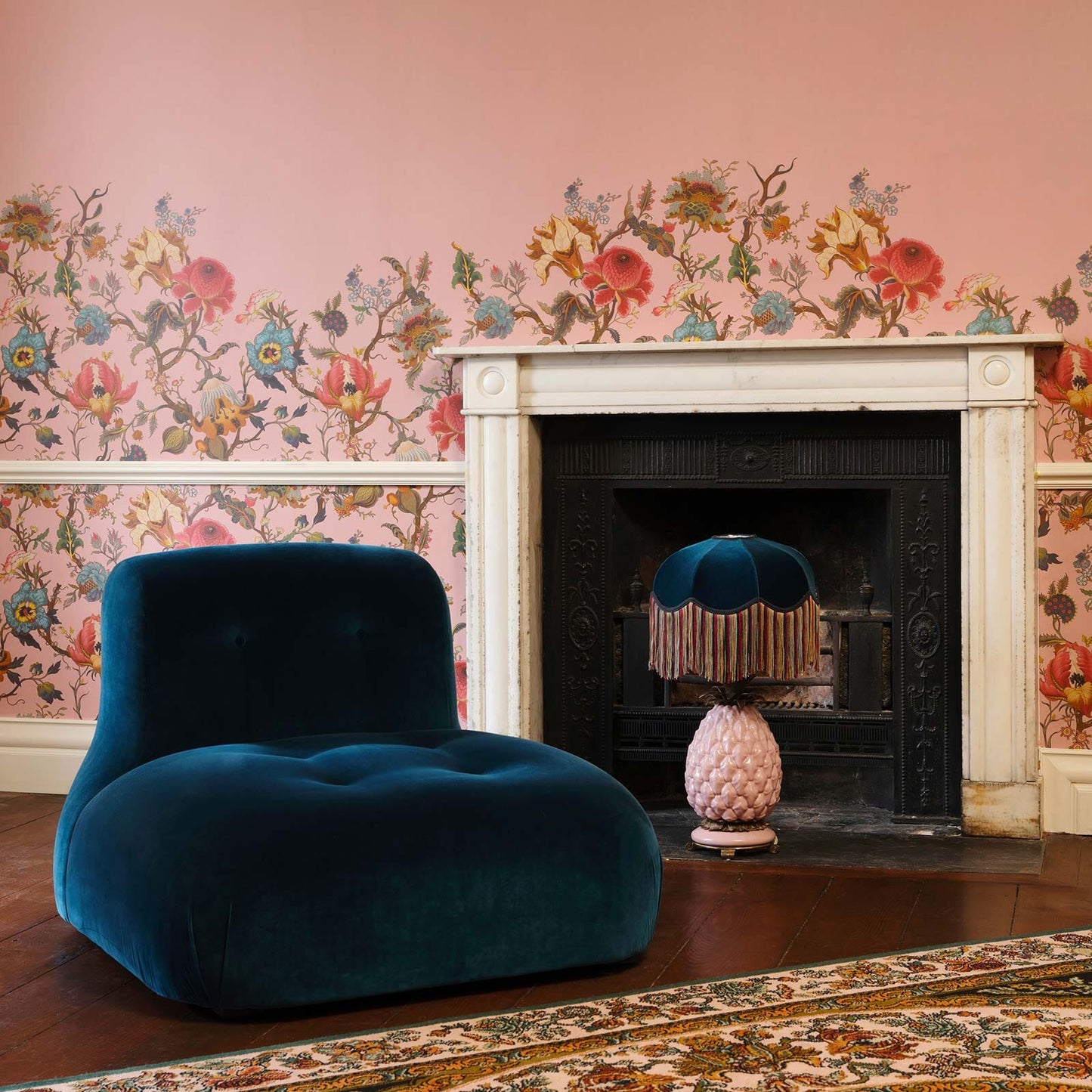 Artemis Climbing Walls Wallpaper - Blush - House of Hackney - 1-WA-ART-DI-BLS-PBL