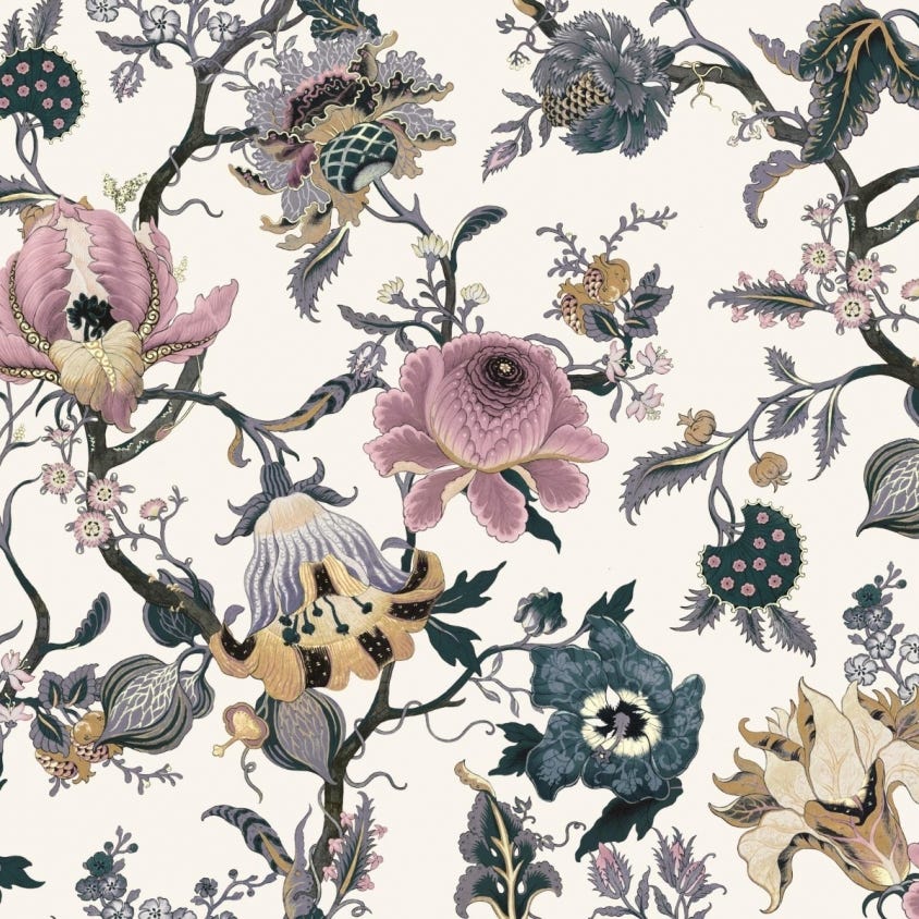 Artemis Wallpaper - House of Hackney - 1 - WA - ART - DI - WHT - XXX - Premier Wallcovering