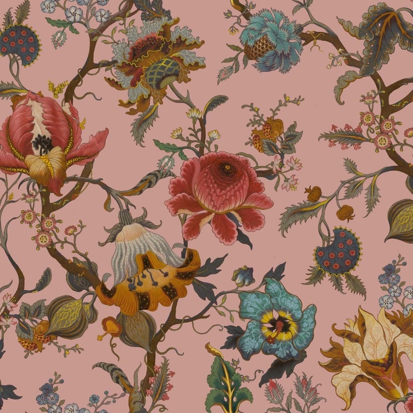 Artemis Wallpaper - Blush - House of Hackney - 1-WA-ART-DI-BLS-XXX