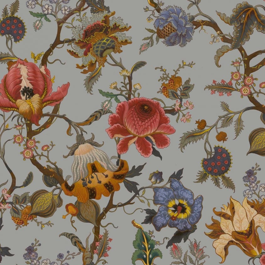 Artemis Wallpaper - Dove-Grey - House of Hackney - 1-WA-ART-DI-GRY-XXX