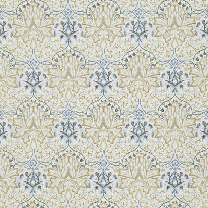 Artichoke Embroidery Fabric - Soft Gold/Cream - Morris & Co - 234544 - Premier Wallcovering
