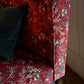 Artichoke Velvet Fabric - Barbed Berry - Morris & Co - 227001 - Premier Wallcovering