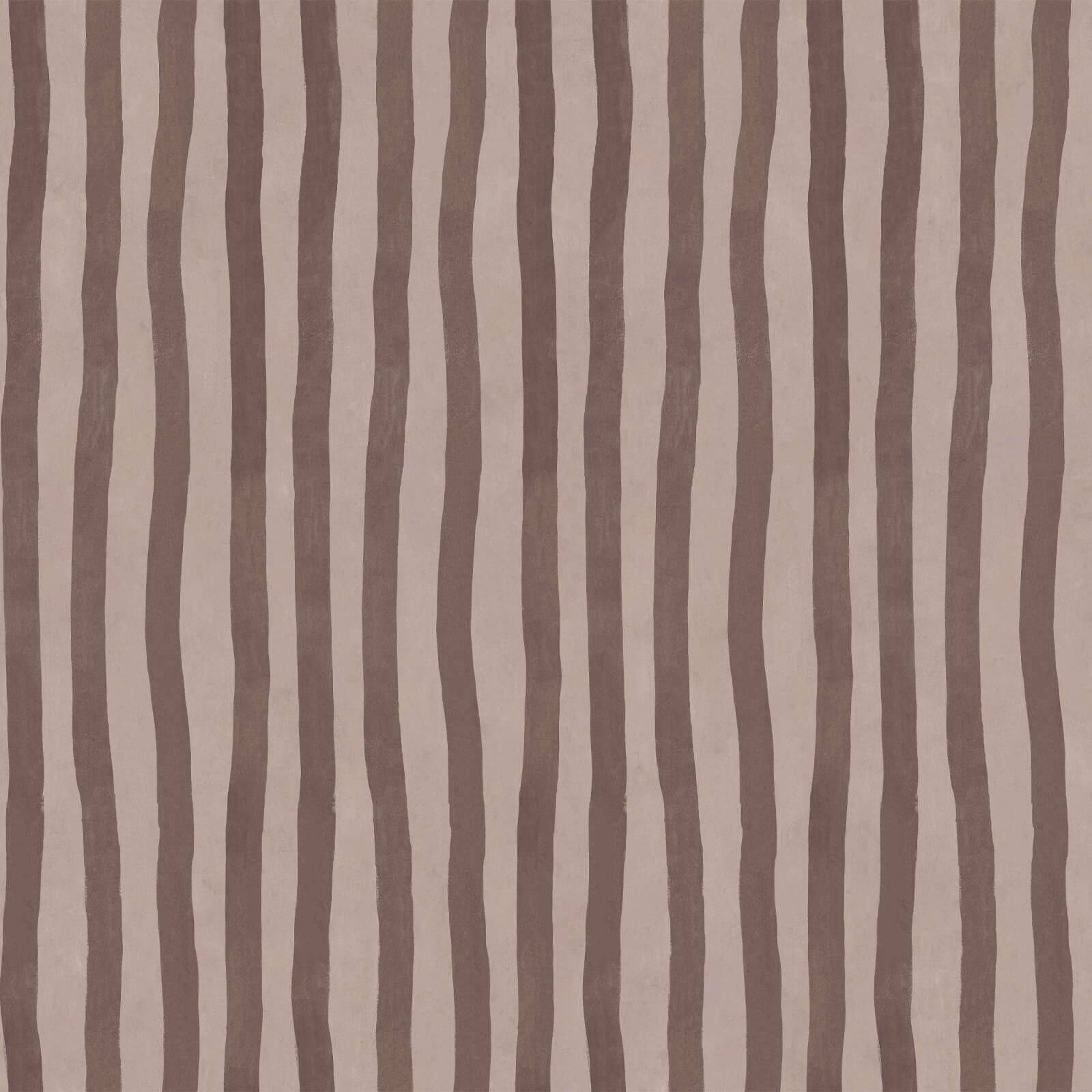 Artist's Stripe Wallpaper - Carnelian - House of Hackney - 1-WA-ATS-DI-CRN-XXX