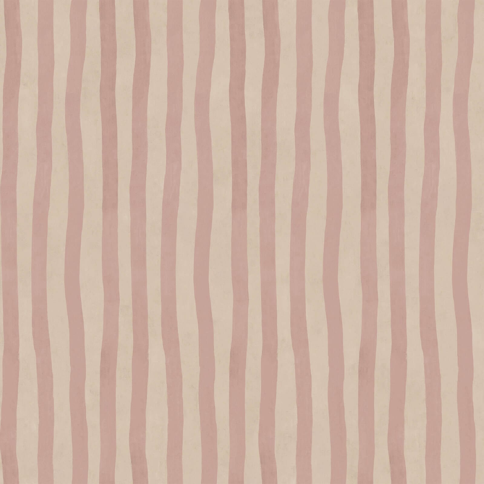 Artist's Stripe Wallpaper - Sakura & Astrantia - House of Hackney - 1-WA-ATS-DI-SKA-XXX