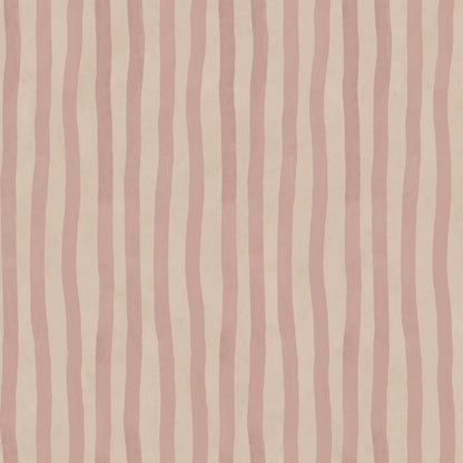Artist's Stripe Wallpaper - Sakura & Astrantia - House of Hackney - 1-WA-ATS-DI-SKA-XXX
