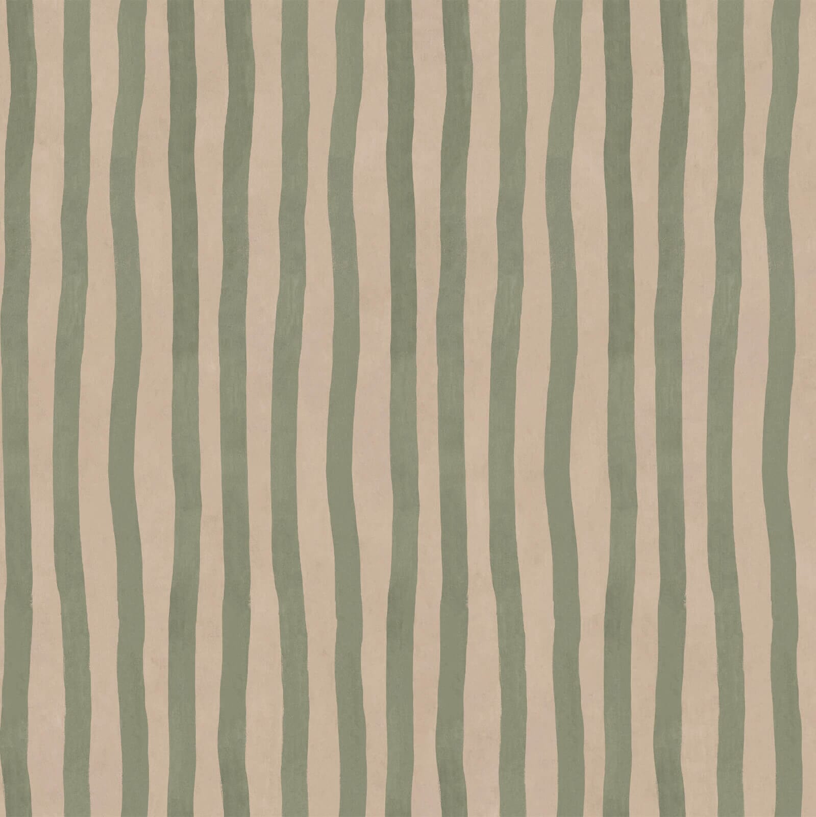 Artist's Stripe Wallpaper - Sap & Alabaster - House of Hackney - 1-WA-ATS-DI-SAL-XXX