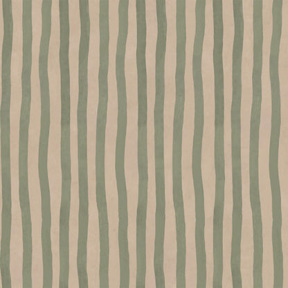 Artist's Stripe Wallpaper - Sap & Alabaster - House of Hackney - 1-WA-ATS-DI-SAL-XXX