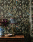 Ashdown Wallpaper - Old Blue - Colefax & Fowler - W7021 - 01 - Premier Wallcovering