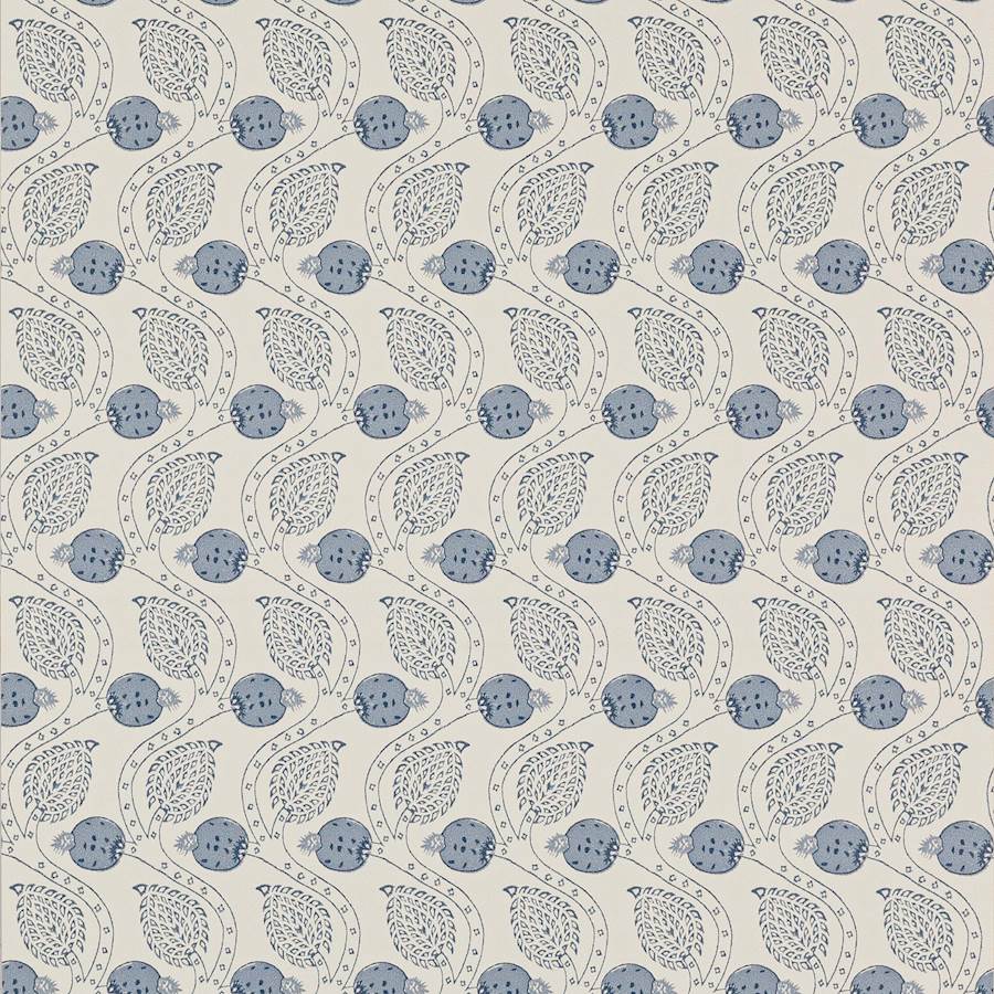 Ashmead Wallpaper - Blue - Colefax & Fowler - W7007 - 04 - Premier Wallcovering
