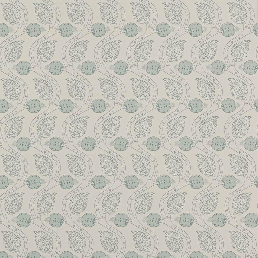 Ashmead Wallpaper - Aqua - Colefax & Fowler - W7007 - 02 - Premier Wallcovering