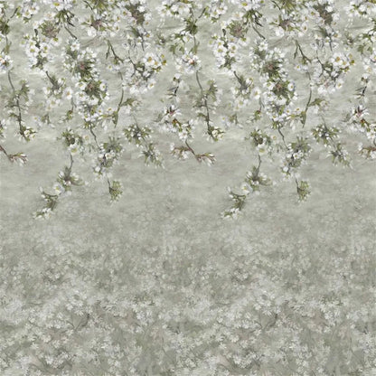 Assam Blossom Wallpaper - Platinum - PDG1133/01 - Designers Guild