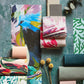 Atoll Wallpaper - Seaglass/Emerald - HTEW112769 - Harlequin - Premier Wallcovering